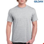Gildan Plain Cotton Tee - sport grey